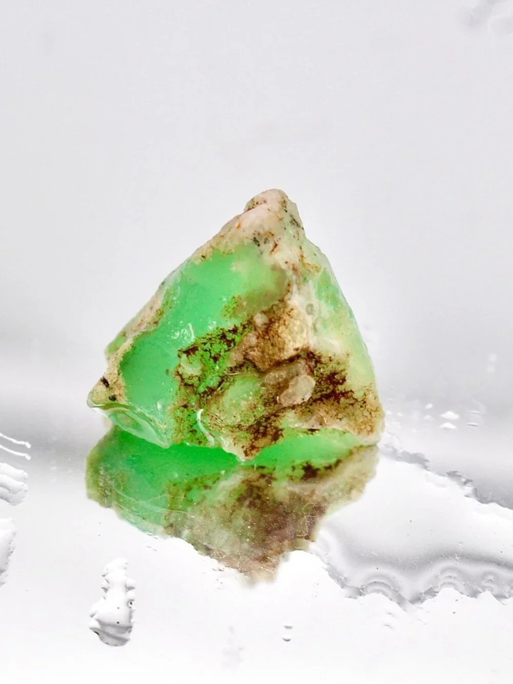Gemmy Gem Australia Chrysoprase Marlborough Raw Natural Rough Mineral 33.1 Ct